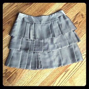 Banana Republic Petite Tiered Ruffle Skirt 00P